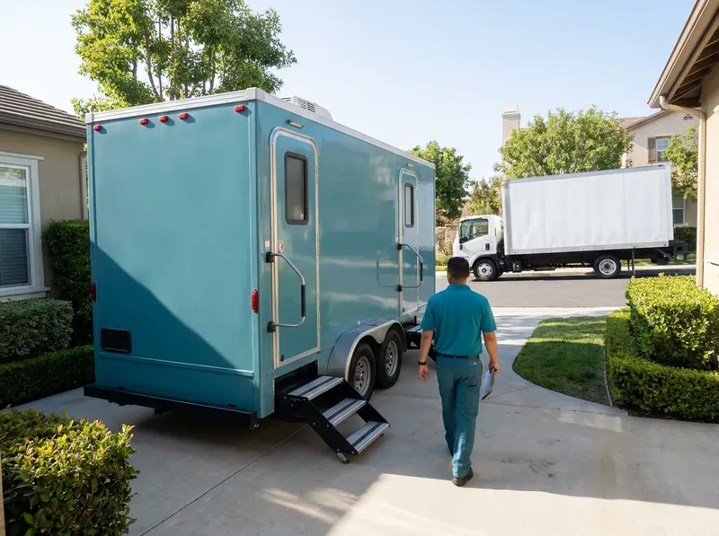 Multi-Stall Luxury Restroom Trailers in Irvine, CA