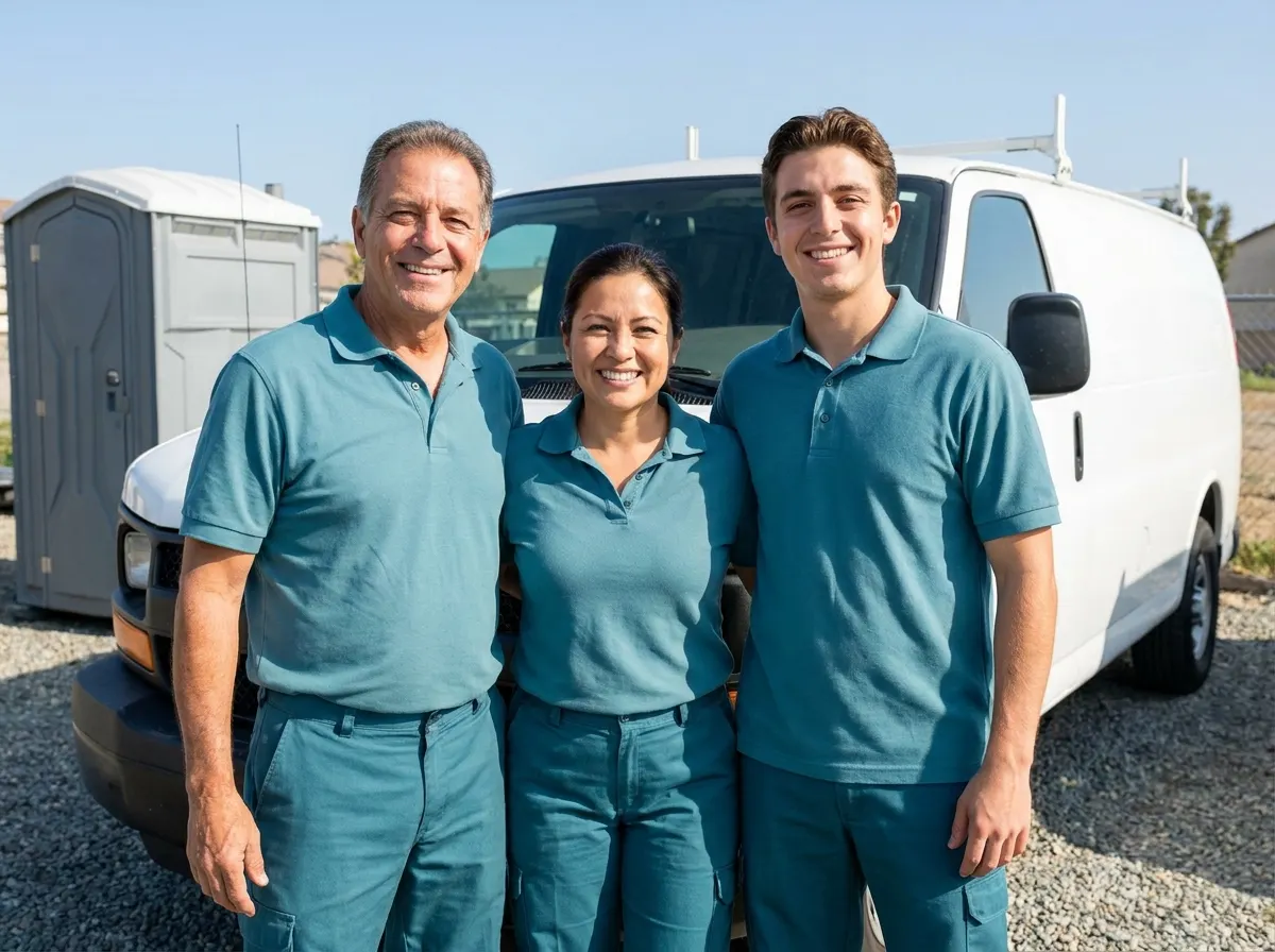 Clean Space Portable Restrooms portable toilet rentals team in Irvine, CA